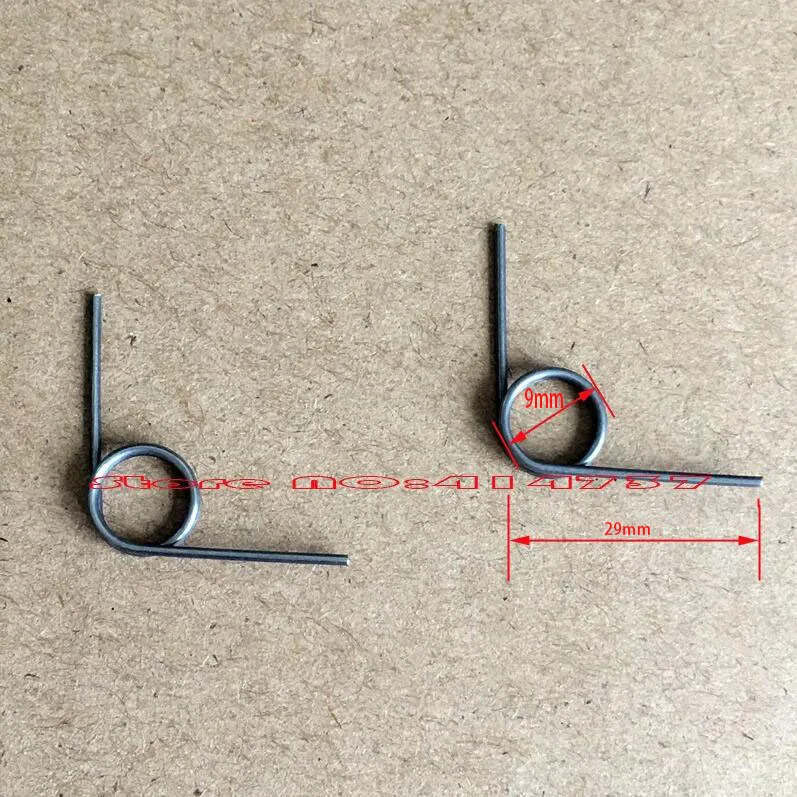 

36pcs Spring steel torsion springs 0.8mm wire sping tensioning torsion spring