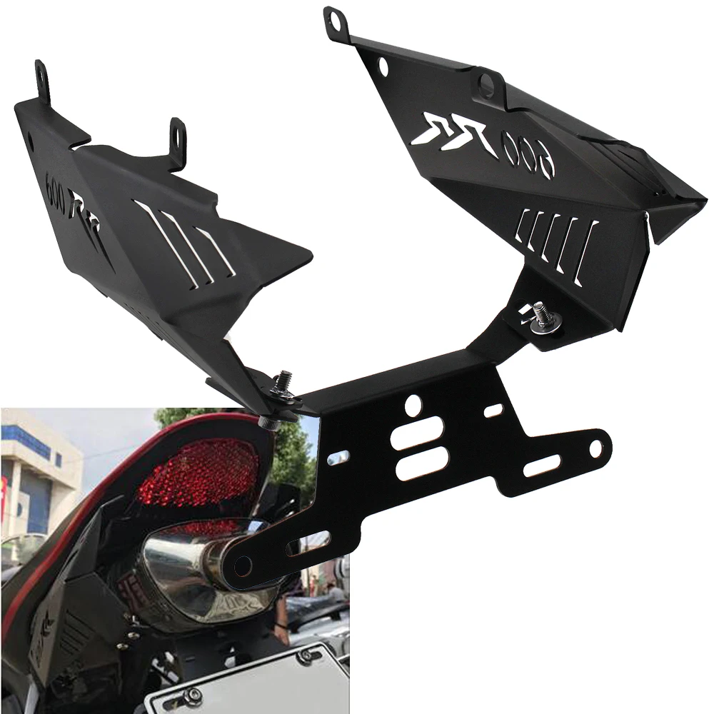 Motorcycle Fender Registration Bracket License Plate Holder Frame for Honda CBR600RR CBR 600 RR 2007 2008 2009 2010 - 2012