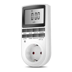 Timer Digital Timer Programmable Time Switch Outlet 230V 220V 120V 16A 15A 13A 10A UK EU US Plug Kitchen Timer Socket 60Hz