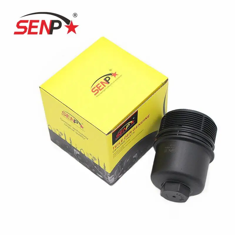 SENP Auto Parts Factory Direct Sale OEM 06E 115 405 L For Audi Q7 3.0 TDI 2011-2015 06E115405L High Quality Oil Filter Cover