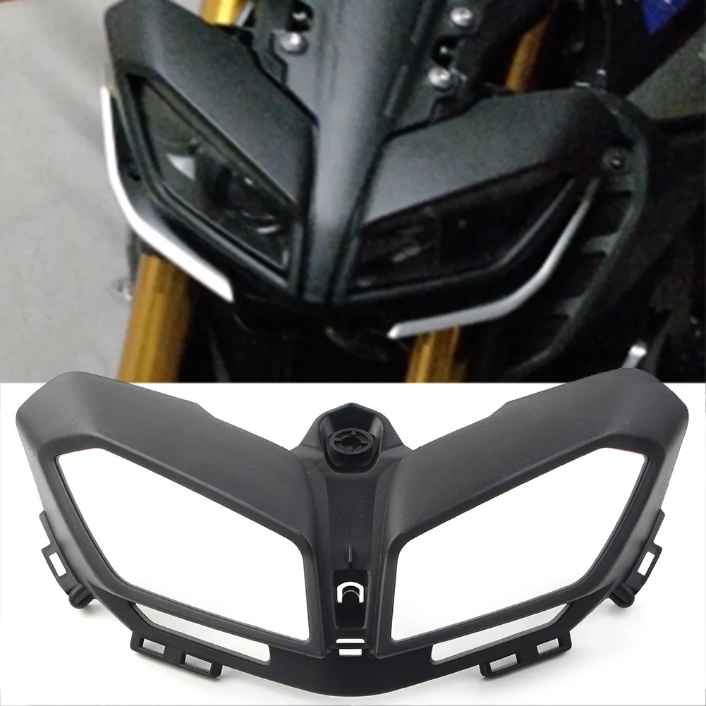 

MT-09 FZ-09 2017-2019 Motorcycle Front Headlight Guard Cover For YAMAHA MT09 FZ09 2017 2018 2019 Matte Black ABS Plastic