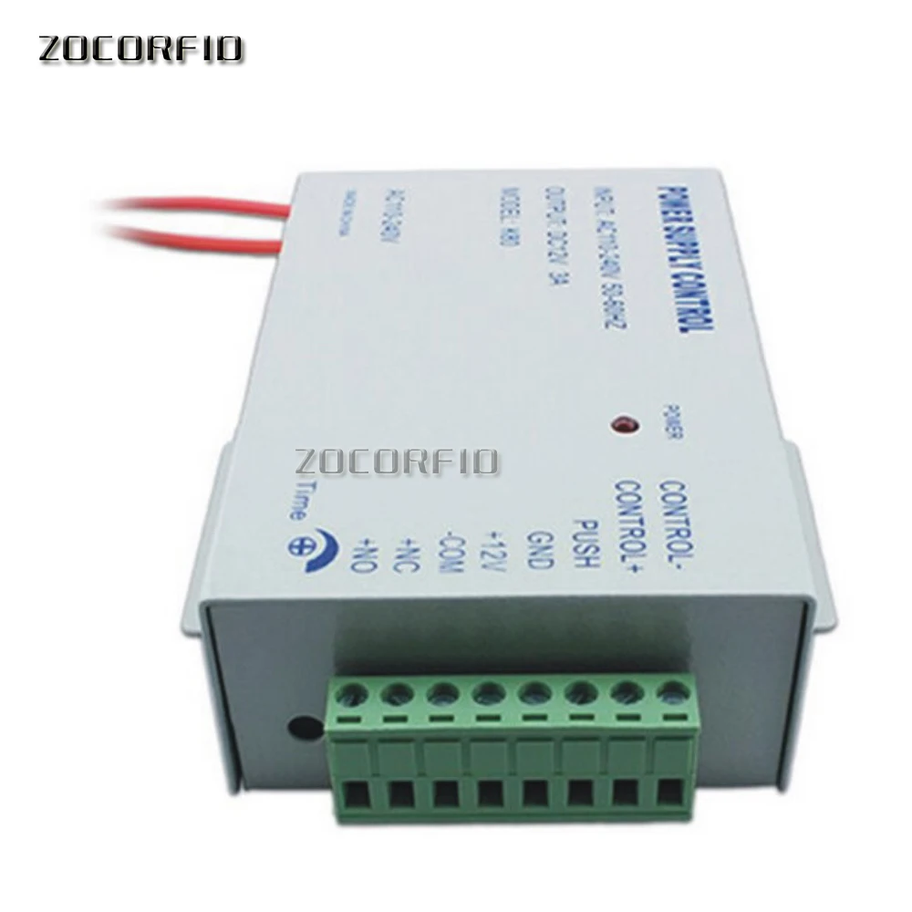 Access Control Power Supply Transformer Door Supplier Adapter Covertor System Machine DC 12V 3A AC 90~260V  with relay