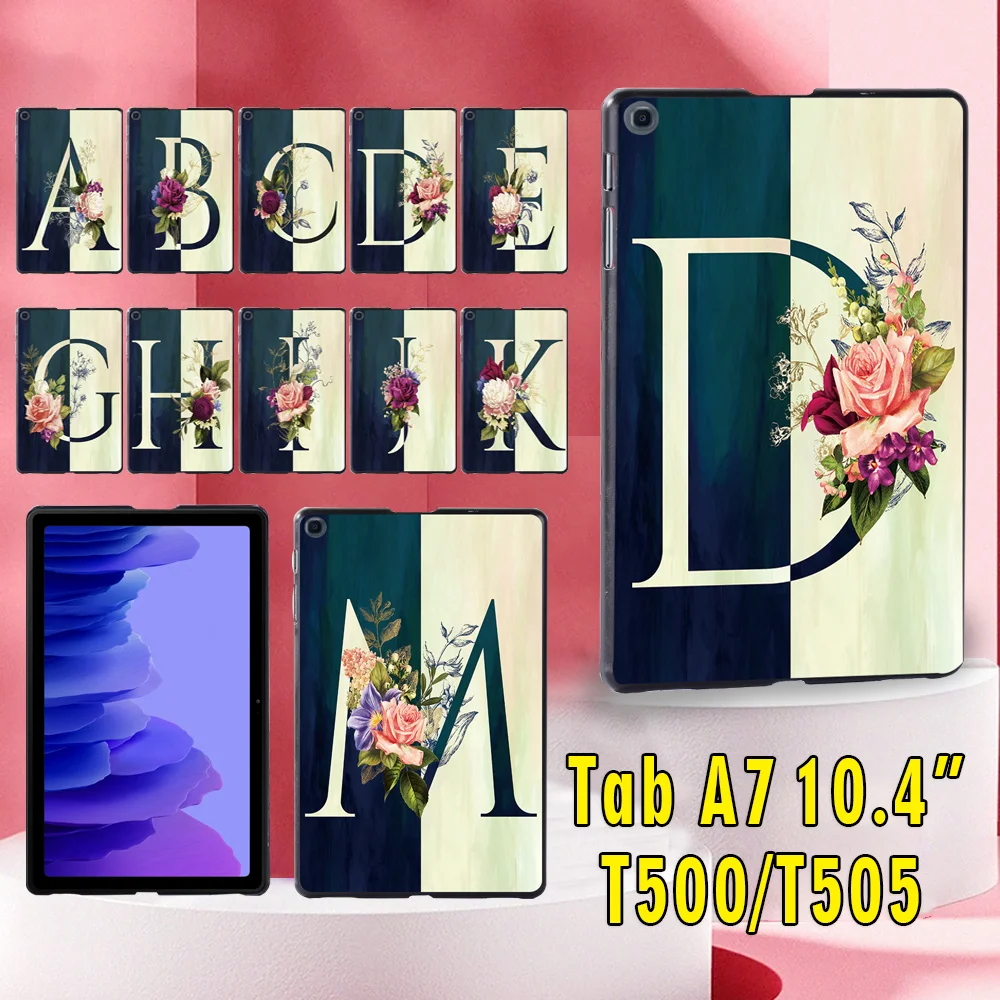 

New Tablet Case for Samsung Galaxy Tab A7 10.4" 2020 T500 T505 Slim Hard Shell Case SM-T500 SM-T505 Funda