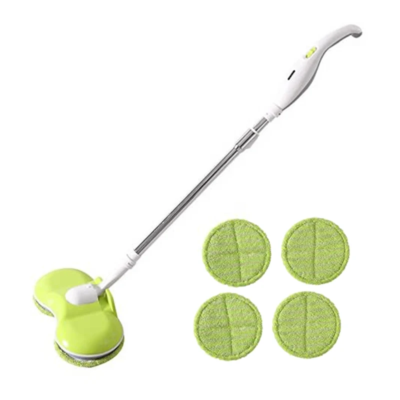 10 Pcs Replacement Pad for Cordless Electric Rotary Mop Sweeper Wireless Electric Rotary Mop Replacement Scrubber Pad