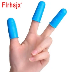 3/5Pcs Multifunctional Silicone Finger Thimble Sewing Embroidery Needlework Finger Protector Sleeve Cover Caps Sewing Tools