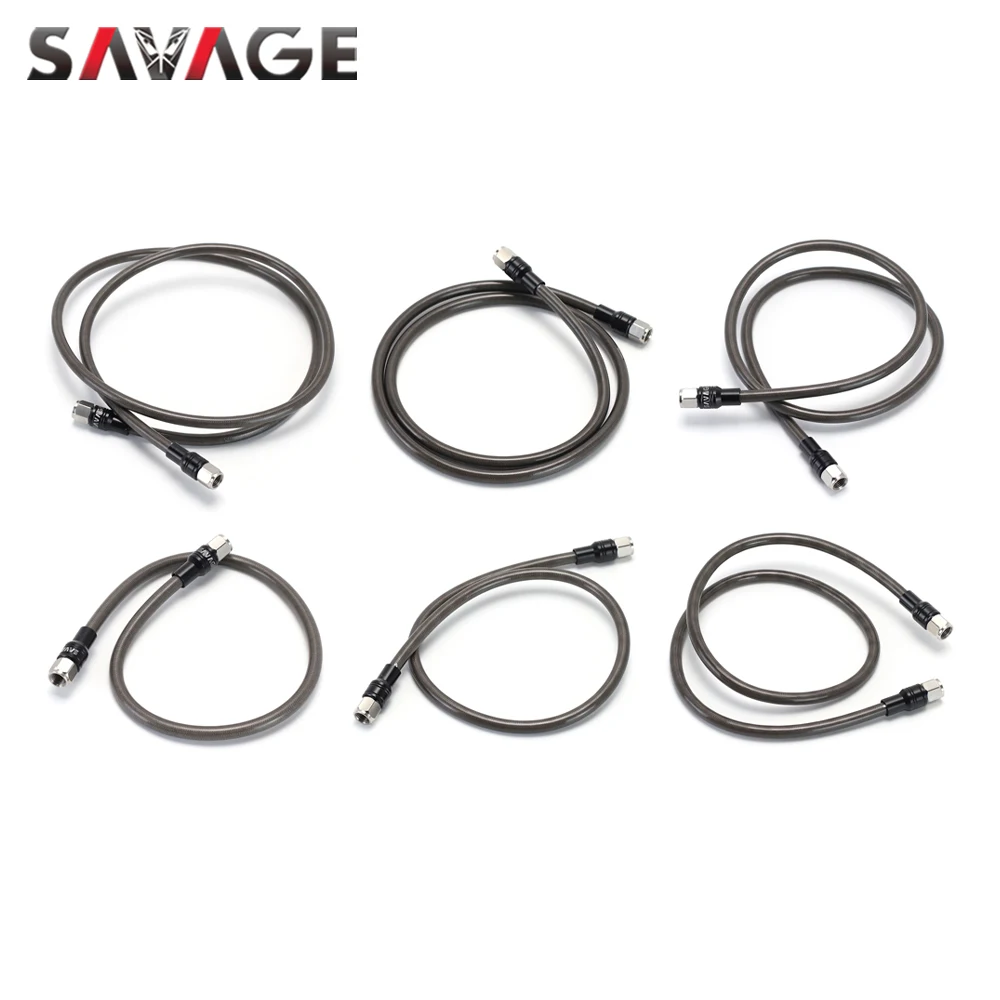 Motorcycle Brake Hose Clutch Hydraulic Oil Line Pipe Adaptor Oil Hose Banjo Fitting AN3 Straight 0 14 28 45 60 Degree 10mm 3/8