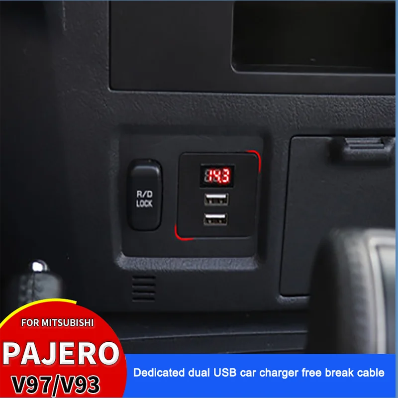 For Pajero USB Interface V97 V93 V87 Original C-Type Charging 220V Pajero Rear Inverter Charging Port Modification Accessories