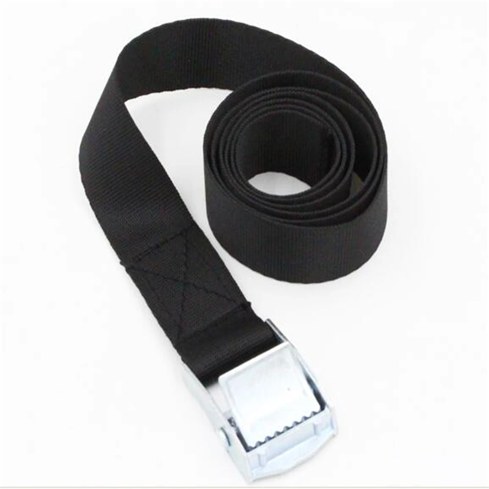Pressure buckle nylon strapping baggage fixing belt cargo binding belt transportation fixing strap 5cm 4 meters