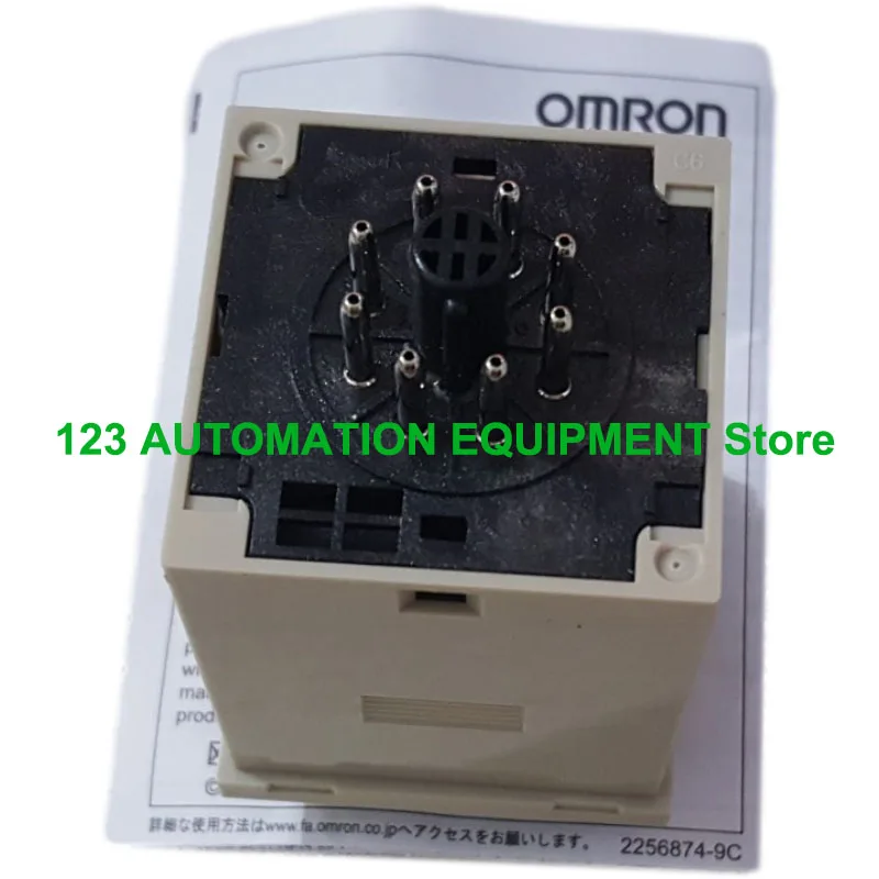 Authentic New OMRON H3CR-A  A8 A8E  Time Relay 12-48VDC 100-240VAC