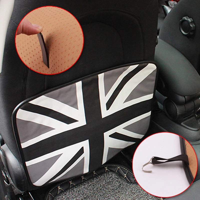 2 PCS Car Seat Back Kick Pad Stain Resistant For MINI One COOPER S JCW CLUBMAN F54 F55 F56 F60 R55 R60 Car Accessories Interior