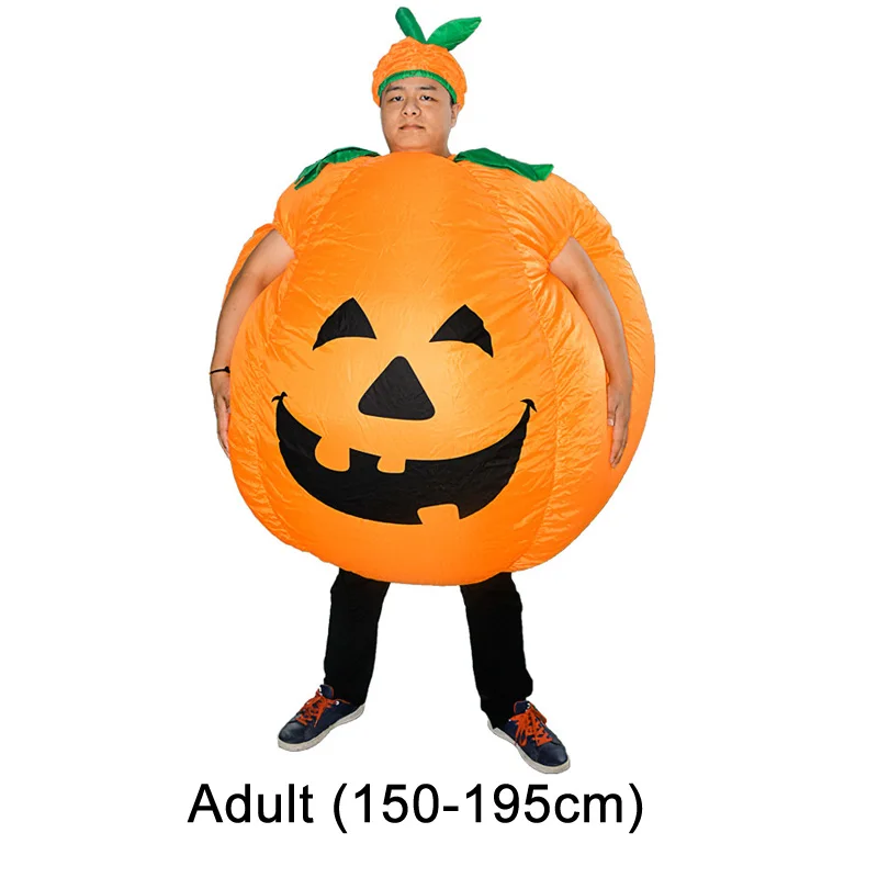 Opblaasbare Pompoen Volwassen Grappige Partij Cosplay Pompoen Kostuum Voor Vrouwen Mannen Bars Clubs Dance Party Opblaasbaar Kostuum