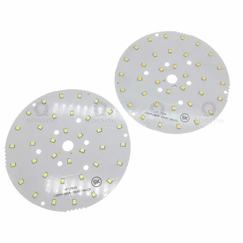 10pcs SMD 2835 18W Lamp Panel 85mm 100mm Diameter High Brightness LED PCB Cold White / Warm White For Ceiling Light Down Light