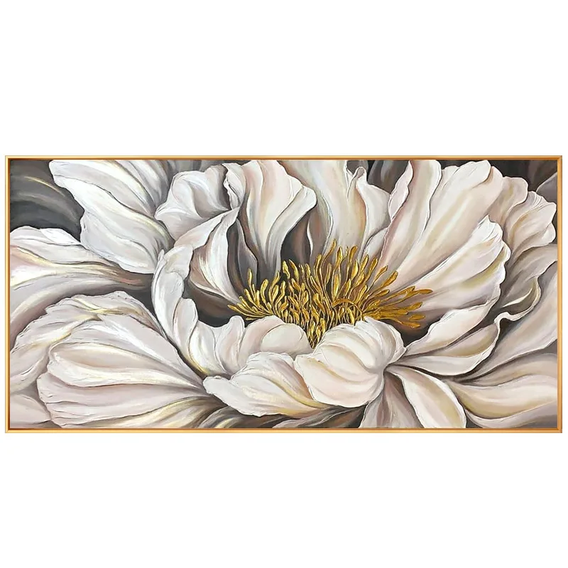 

Hand-painted Oil Painting Decorative Painting The Living Room Door Entrance Flower Garden Mural Wall Paintings Wall Restaurant