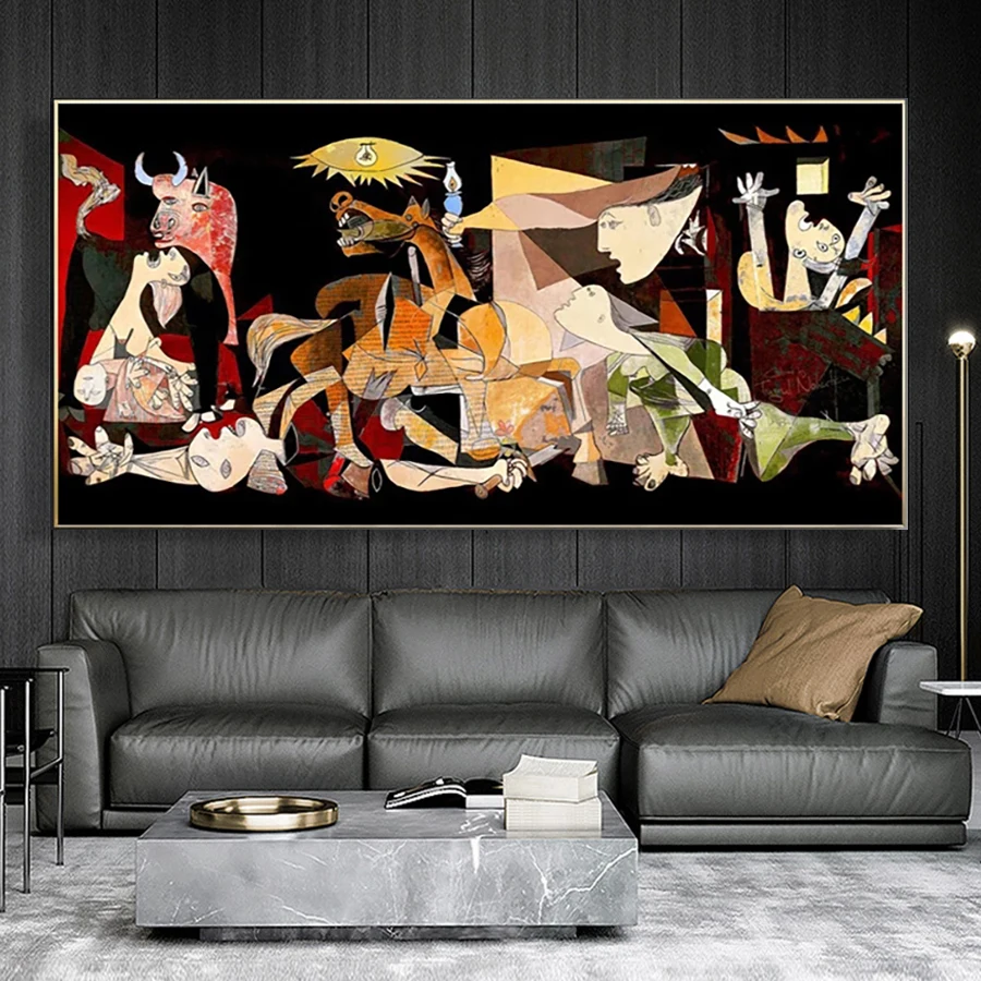 

"Guernica"5D DIY Diamond Paintings Reproductions Famous Picasso Pictures Home Wall Decor