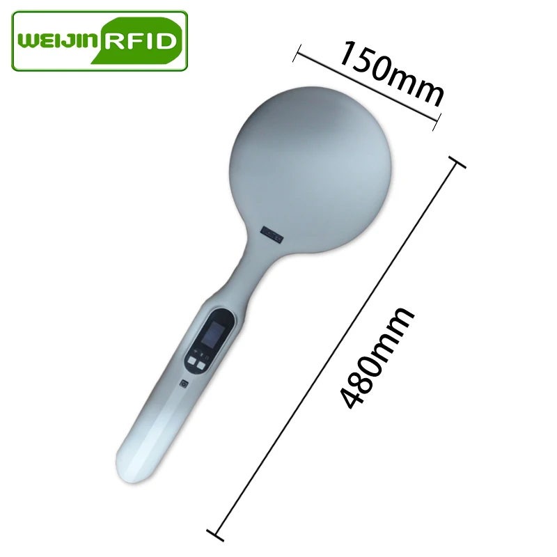 Uhf Rfid Handheld Reader Dichte Tag Lezen Draagbare Encoder Bluetooth Linnen Kleding Sieraden Inventaris Scanner Writer Copier