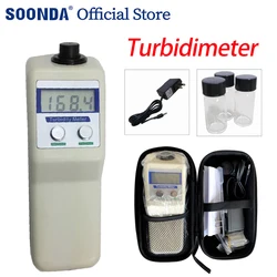 Portable Turbidimeter Microcomputer Scattered Light Turbidity Meter Intelligent Colorimeter Measure Range 0-200NTU 0.1 NTU WGZ-B