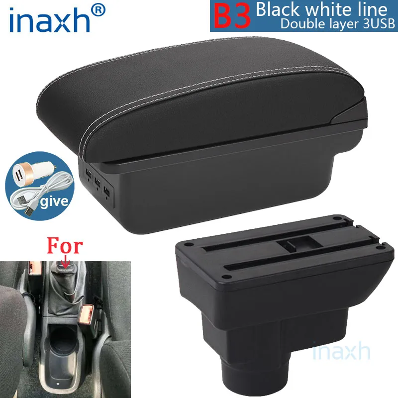 Voor Opel Corsa D Armsteun doos Voor Opel Corsa Auto armsteun rugleuning Interieur onderdelen opbergdoos Retrofit onderdelen Auto accessoires