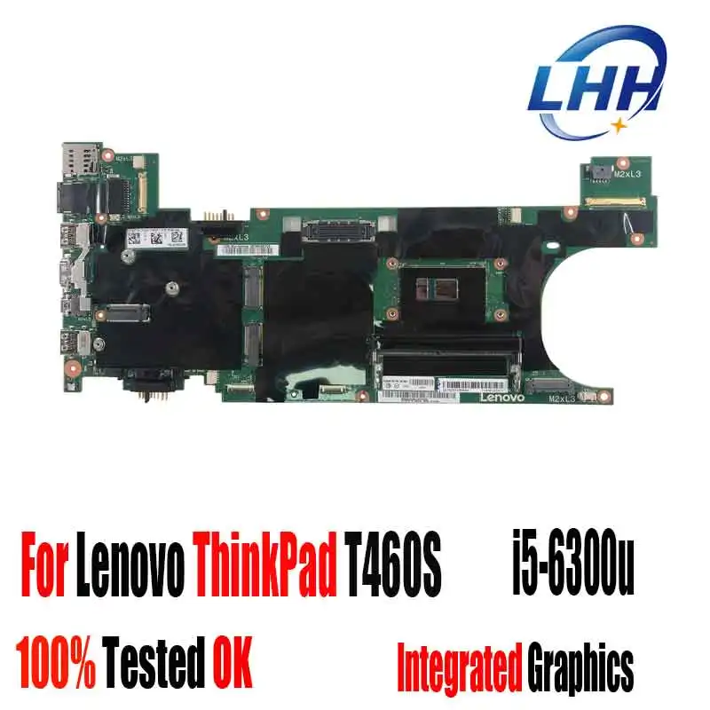 

00JT935 For Lenovo Thinkpad T460S UMA Motherboard/Mainboard With Cpu i5-6300u i7-6600u 4GB 100% Tested