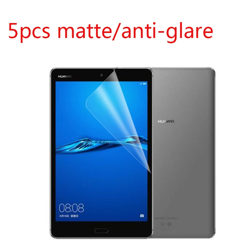 

Anti-glare Lcd Screen Protector Film for Huawei Mediapad M5 8.4" 2018/ Mediapad M3 Lite 8.0 2017/ M3 8.4"/ T3 8.0 2017, 5PCS