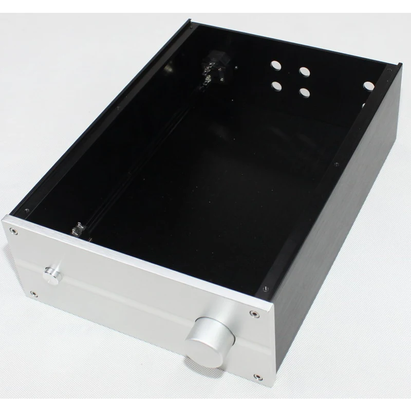 جميع الألومنيوم مكبر كهربائي الشاسيه WA81 الخلفية المرحلة حالة متعددة الأغراض الصوت قذيفة مكبر للصوت الضميمة السلطة شل 310*222*92 مللي متر