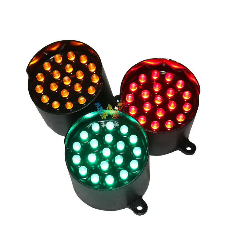 Panneau de flèche LED étanche C52, technologie du cluster de pixels, vert