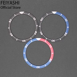 39.1mm Flat Aluminum Bezel Insert Rings Fit SKX007 Japan SKX 45mm Turtle Watch Cases Replace Accessories Watches Parts Hot Sale