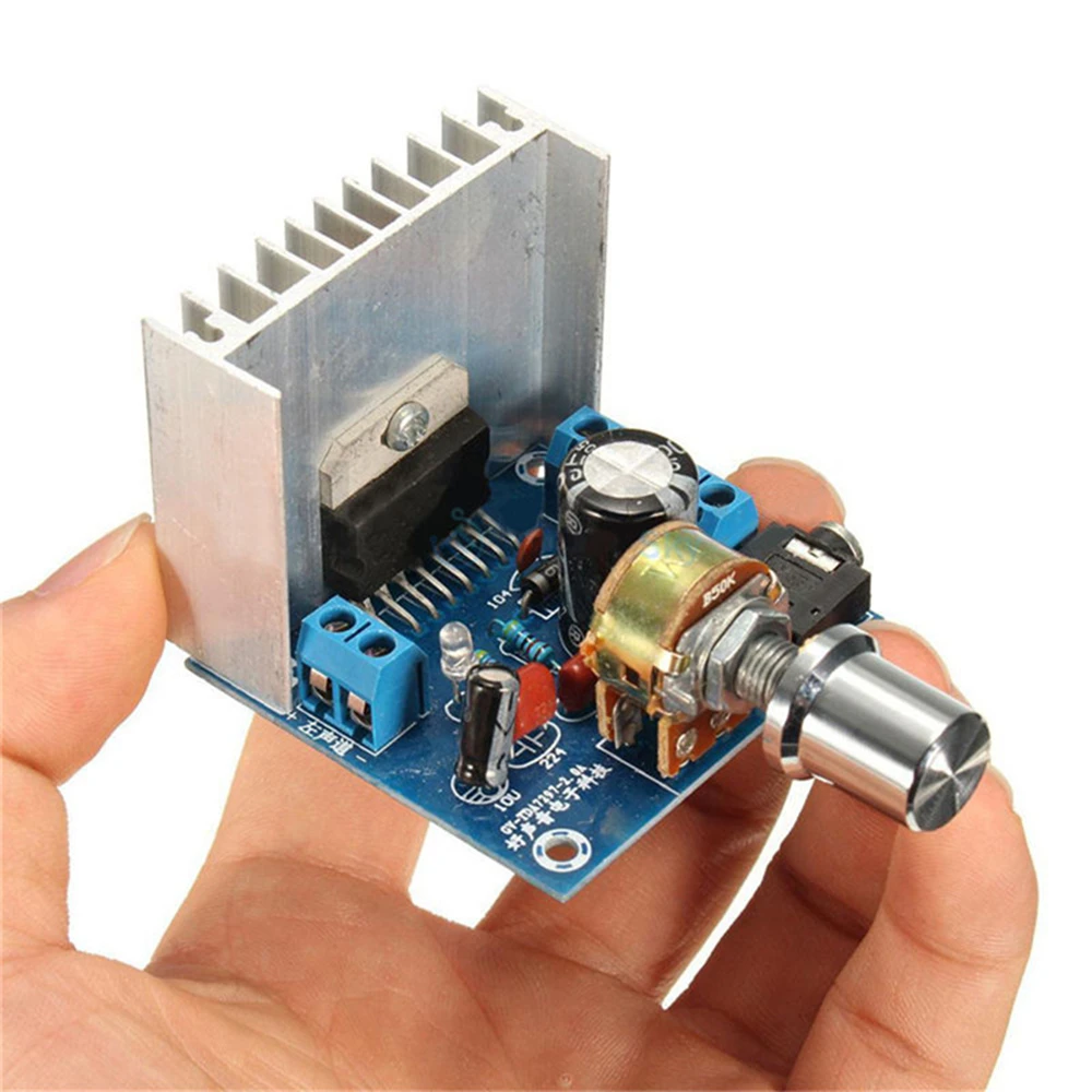 

15Wx2 Digital Audio Power Amplifier Module TDA7297 Version B Amplifier Board DC 9-15V Stereo Dual Channel Amplificador
