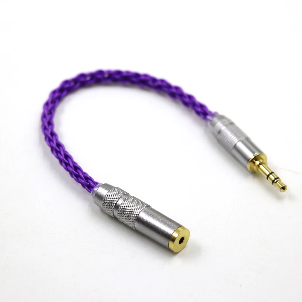 

Thouliess Audio Cable 3.5mm Male to 2.5mm Female Jack Adapter Conversion Cable Earphone Balanced Stereo