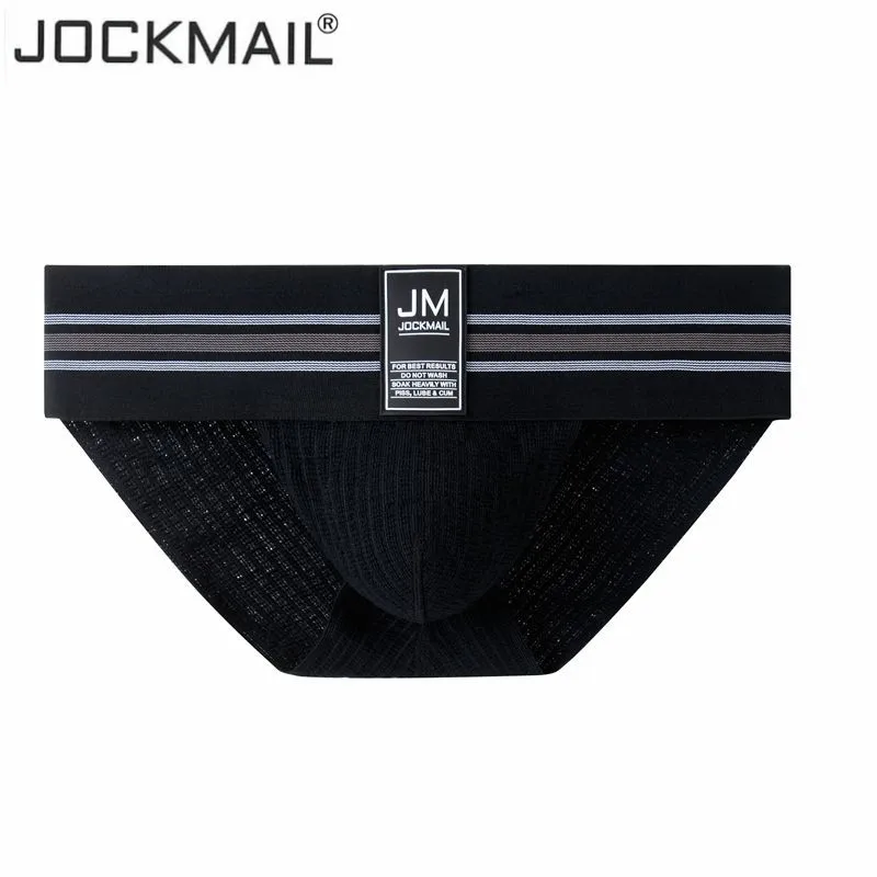 Jockmail New Brand Men Underwear Sexy Briefs Men Jockstrap Fashion Mens Briefs Cuecas Gay Underwear Penis Bikini Men Slip Homme