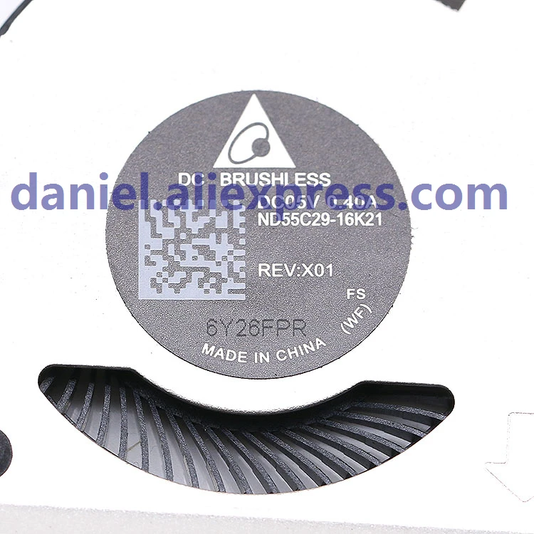 Ventilateur pour ordinateur portable DELTA ND55C29-16K21 ND55C29-17D02 ND55C29-16K22