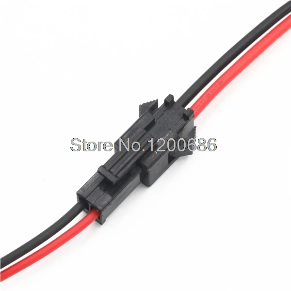 

2PIN Female and Male SM2.54 connector cable harness 20CM totally