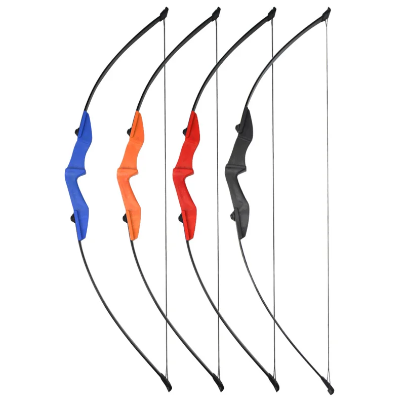 Archery Recurve Bow And Arrow Set 30-40lbs With 6pcs Fiberglass Arrows Straight Bow Target Paper RH/LH Shooting Accessories