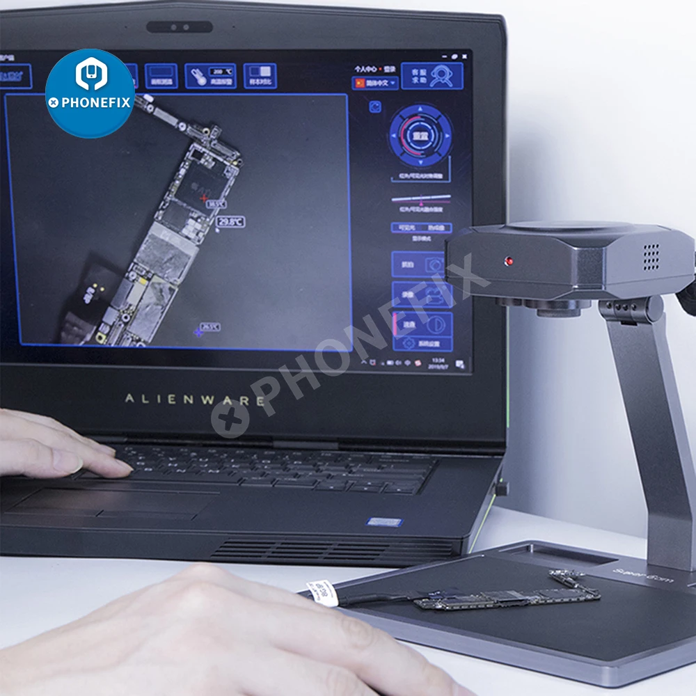 IIT short cam termocamera linc cerca PCB strumento per diagnosi termocamera per riparazione guasti PC Drone cellulare