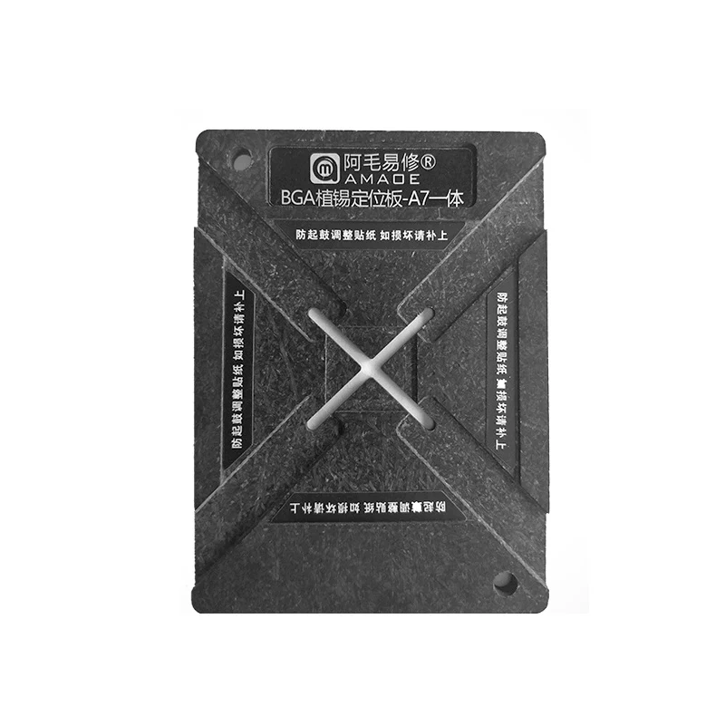 AMAOE CPU RAM Từ Reballing Nền Tảng A7 A13 A14 Reballing Bộ Với BGA Reballing Stencil