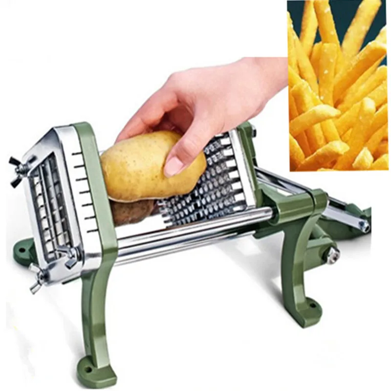 Hot Sale Commercial Manual French Fry Cutter Carrot Potato Strip Cutting Machine Cucumber Slicer