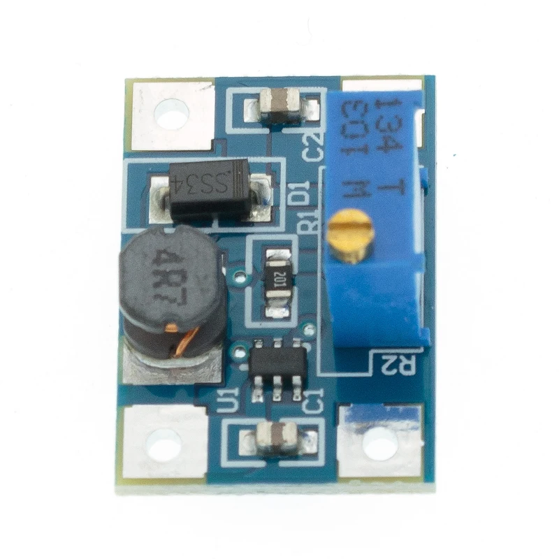 Smart Electronics DC-DC SX1308 Step-UP Adjustable Power Module Step Up Boost Converter 2-24V to 2-28V 2A