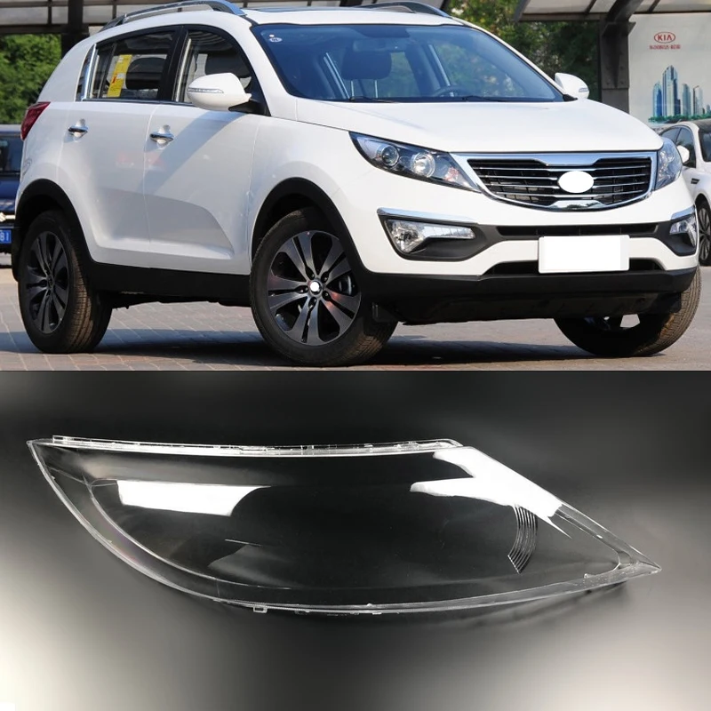 

Roavia For Kia Sportage R 09-12 Front Head Lamp Lampcover Headlight Lampshade Bright Waterproof Lamp Shade Lamp Cover Shell Cap