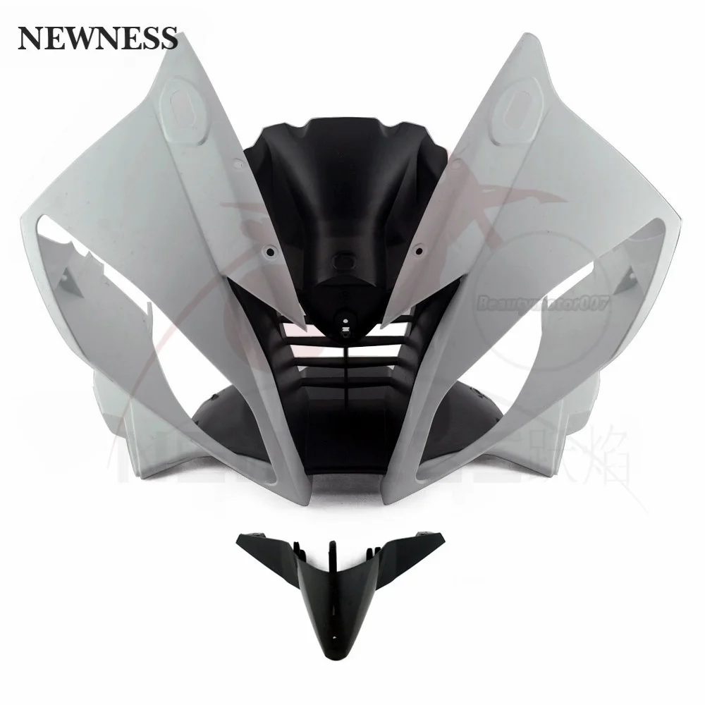 ABS Unpainted Front Upper Nose Fairing Individual Side Top Cowl For Yamaha YZF600 R6 2006 2007