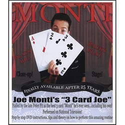 3 Card Joe X-Large Cards Magic Tricks (11X16 On Heavy Card Stock 41.5*28CM) Card Magic Trick Fun Mentalism Illusion Stage Magic