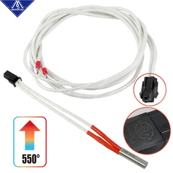 Mellow 3D Printer Parts Heating Tube 12V/24V 50W High Temperature 6*18/22mm Cartridge Heater For NF-Crazy Hotend Mosmax V6