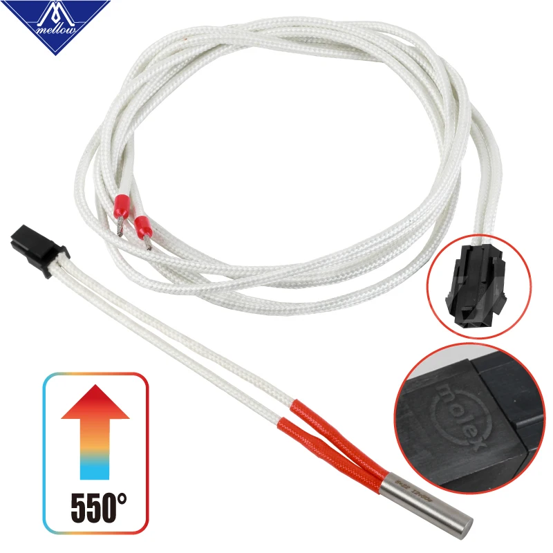 Heizpatrone 6 x 18/22 mm 50 W für NF-Verrückte Hotend
