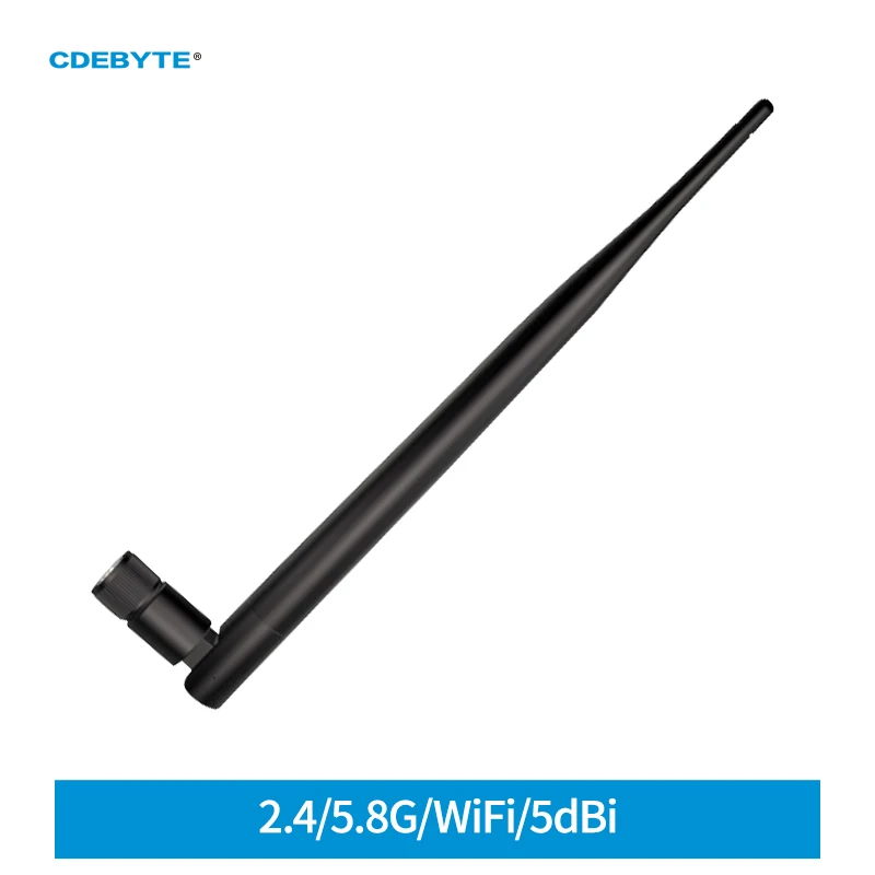 5PCS Wifi Rubber Antenna 2.4/5.8G 5dBi Copper Tube Conductor Antenna Dipole Radiator For Wifi/Router Wifi Antenna TXWF-JKS-20