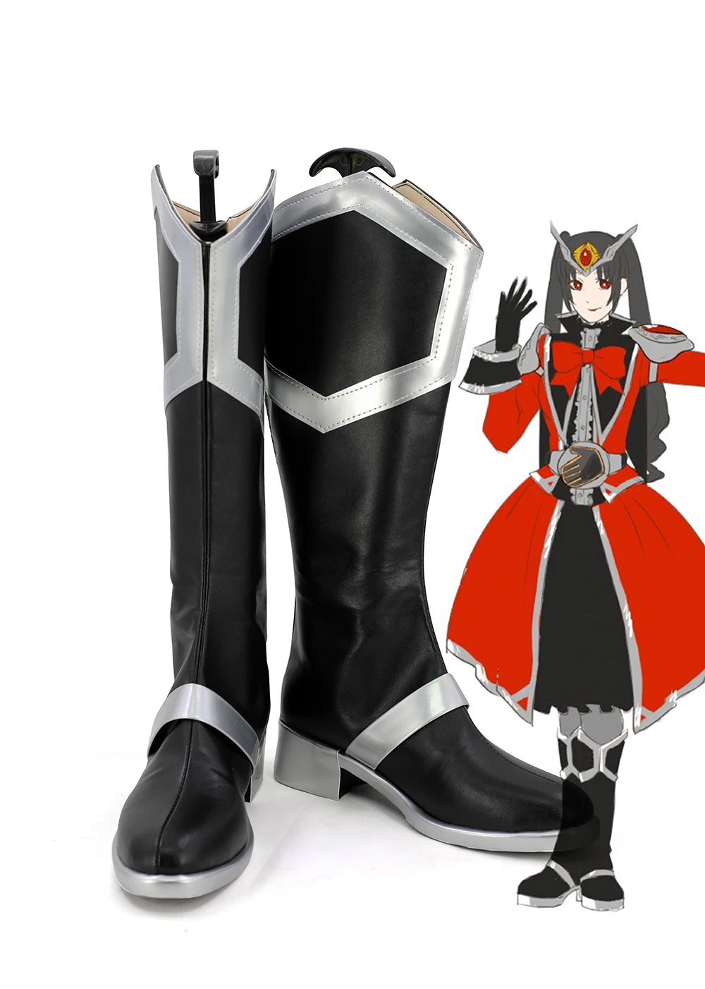 

Custom Made Japanese Anime Masked Rider Kamen Rider Female Wizard Cosplay Shoes Long Boots