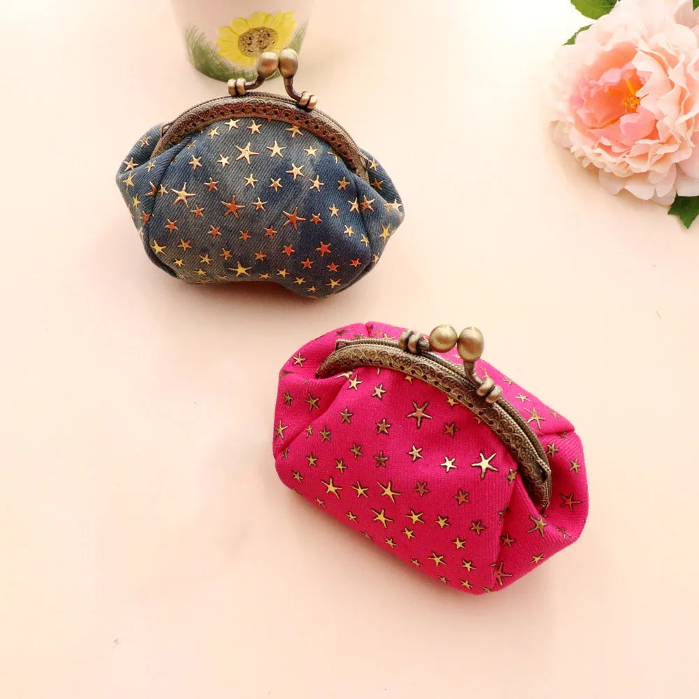 Fashion 2022 Creative Coin Purse Wallet Women Hasp Clutch Bag Women's Purses Pentagram Small Wallet Monedero Pequeño De Mujer