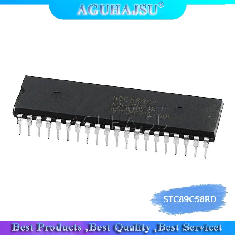 1PCS Original STC STC89C58RD + 40I-PDIP40 STC microcontroller