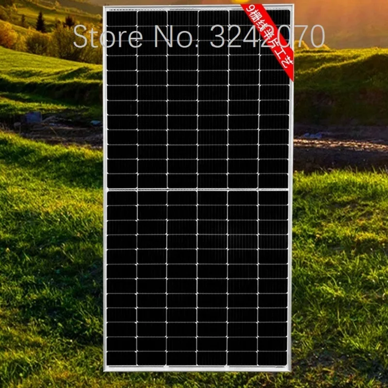 425-450w monocrystalline solar photovoltaic panel half-cell module 24V450 watt solar power panel