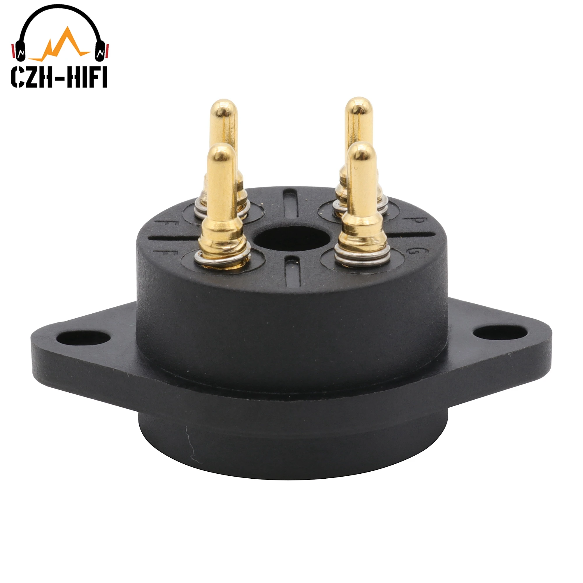 1pc 4Pin 8Pin 9Pin Polyimid Vakuum Rohr Buchse Power Lampe Jack für 300B EL34 274B 12AX7 ECC82 6DJ8 811 5U4 KT88 Audio HiFi – Detail 4