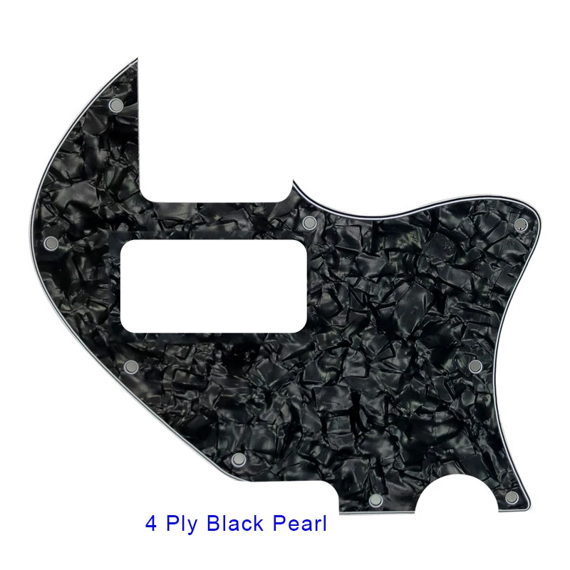 XinYue Custom Guitar Parts For US Tele TV Jones Merle Haggard Thinline Guitar Pickguard Scratch Plate Replacement Flame Pattern