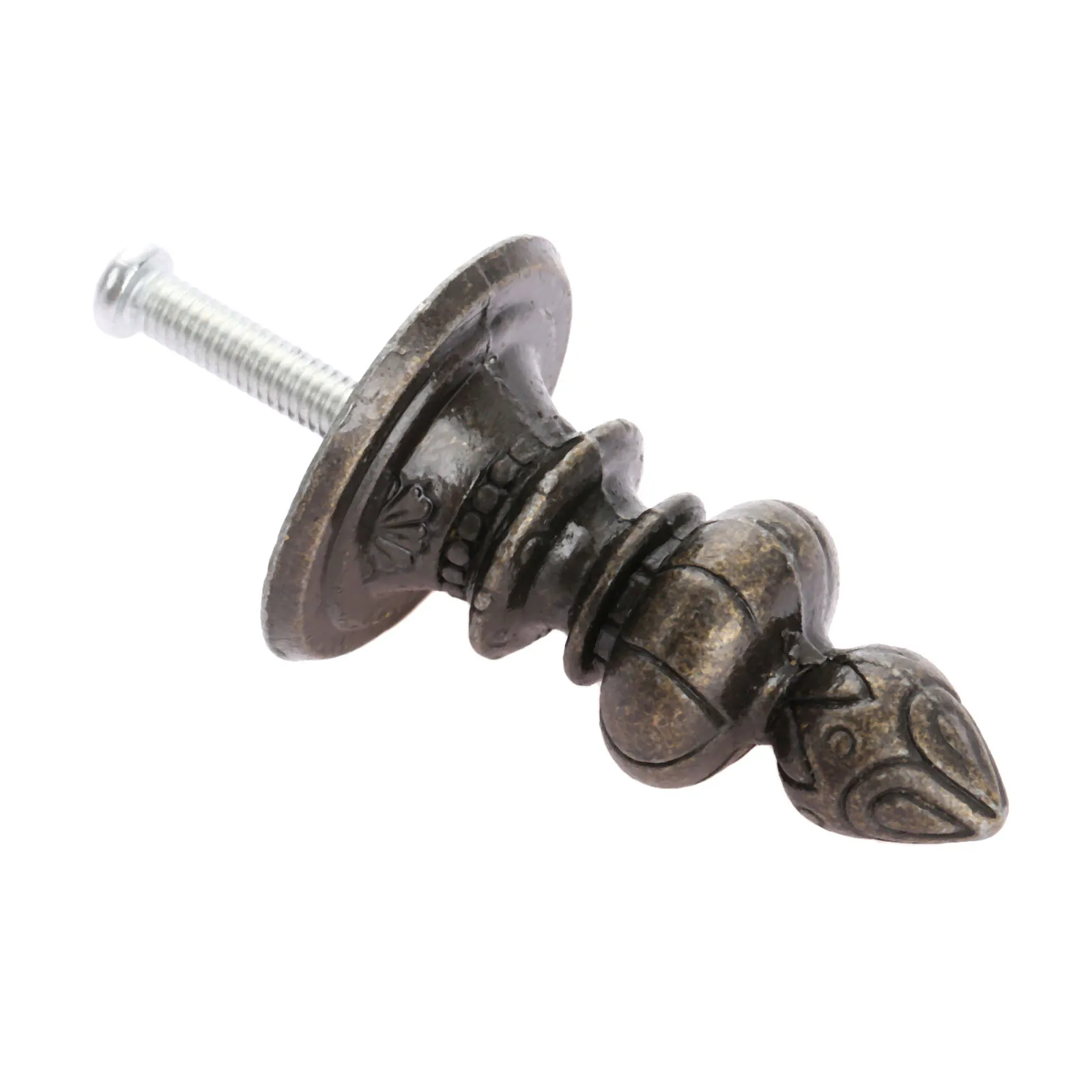 Antique Bronze Furniture Handles Knob Kitchen Cupboard Cabinet Knobs and Handles Wardrobe Door Dresser Drawer Pulls 39*27mm