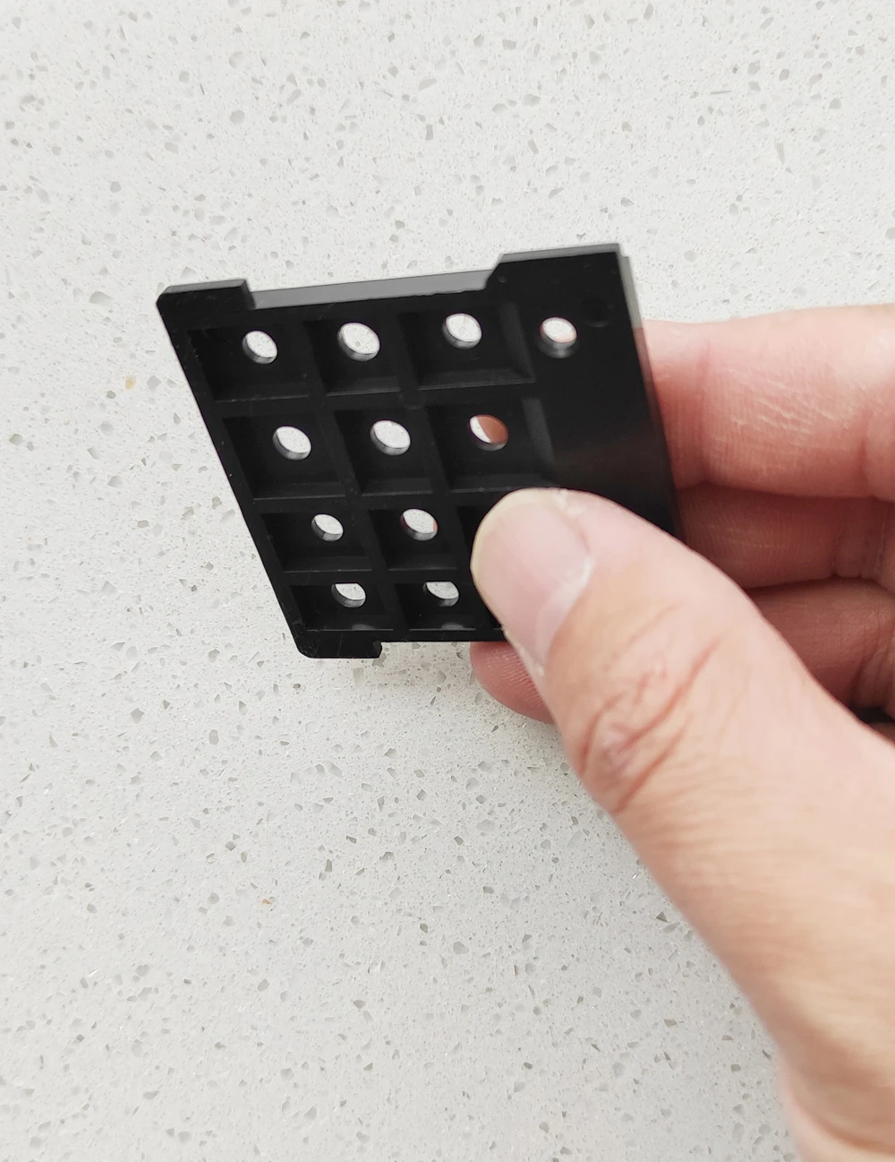 Afinia H400 H400+ 3DPRINTER Up Mini 2 لوحة ثابتة للطارد، كتلة دليل الفوهة، لوحة بلاستيكية ثابتة لرأس الطباعة، عربة #3